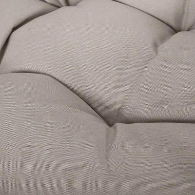 Greystone Indoor/Outdoor Wicker Hanging Chair With 8' Chain - Light Brown/Beige - Christopher Knight Home 6 Greystone Indoor/Outdoor Wicker Hanging Chair With 8' Chain - Light Brown/Beige - Christopher Knight Home - Image 6