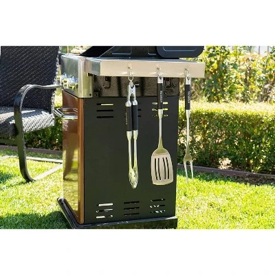 Permasteel 2-Burner Gas Grill With Foldable Side Tables 14 Permasteel 2-Burner Gas Grill With Foldable Side Tables - Image 14