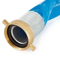 Apache 98138045 2-Inch Diameter 50-Foot Long Reinforced PVC Lay-Flat Discharge Pool Fuel Sump-Pump Hose With Aluminum Short-Shank Connections, Blue -Garden & Outdoors GUEST 03fcc7cb a367 445d ab69 b818c60f66e6