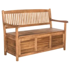 Brisbane Storage Bench - Safavieh® -Garden & Outdoors GUEST 043da31f 848d 4fc1 839f 34a742ec7c9c