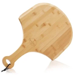 Pie Supply Bamboo Pizza Peel For Baking And Serving, Wood Paddle Cutting Board With Handle And Hanging Strap -Garden & Outdoors GUEST 043e43b9 49d1 4a04 8d5a 5f5a43f24a0a