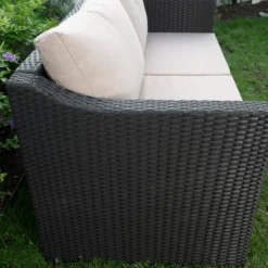 Barton 2 Person Madison Outdoor Patio Wicker Sofa Set Love Seat W/ Seat Cushion -Garden & Outdoors GUEST 05957a4e f5e0 4c0d 97dc 985ec3e0e3ba