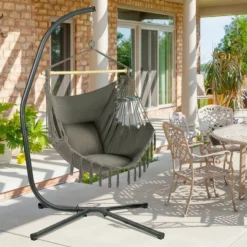 Hammock Steel C Stand -Stand For Hanging Hammock Chairs - 300 Pound Capacity, Black 13 Hammock Steel C Stand -Stand For Hanging Hammock Chairs - 300 Pound Capacity, Black -Garden & Outdoors GUEST 073e503f a57b 42bd bc61 48e45c72ded3