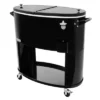 80qt Sporty Oval Rolling Patio Cooler - Permasteel