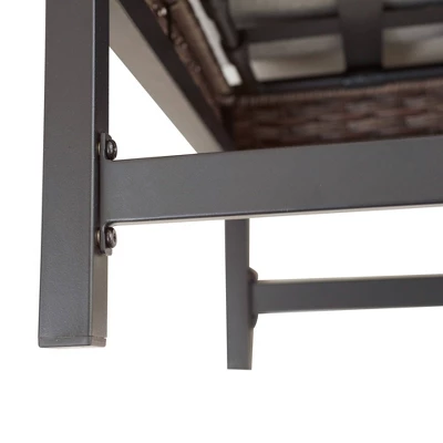 Right Angle Patio Ottoman - Patio Festival 1 Right Angle Patio Ottoman - Patio Festival