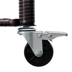 80qt Portable Rolling Patio Cooler Dark Wicker - Permasteel -Garden & Outdoors GUEST 084f3a35 a02d 4635 b669 061ab76c5331