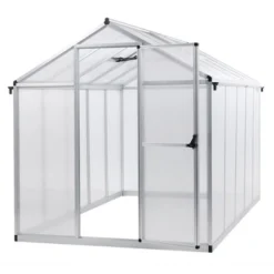 Aoodor Walk-In Greenhouse Polycarbonate Panel Hobby Greenhouses With Aluminum Frame Heavy Duty -Garden & Outdoors GUEST 0938a8b2 368f 4fca aa04 393606327065