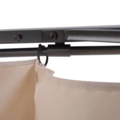 Outsunny 10' X 10' Retractable Patio Gazebo Pergola With UV Resistant Outdoor Canopy & Strong Steel Frame -Garden & Outdoors GUEST 09c7cf26 46d2 4581 a434 edb853b2284b