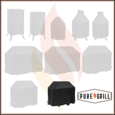 Pure Grill 32-Inch BBQ Grill Cover For All Outdoor Barbecue Gas Grill Brands, Universal Fit 6 Pure Grill 32-Inch BBQ Grill Cover For All Outdoor Barbecue Gas Grill Brands, Universal Fit - Image 6