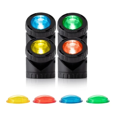 3pk Power Beam Electric LED Spotlights With Transformer Cord Black - Alpine Corporation 4 3pk Power Beam Electric LED Spotlights With Transformer Cord Black - Alpine Corporation - Image 4