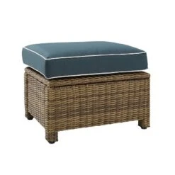 Bradenton Outdoor Wicker Ottoman - Crosley -Garden & Outdoors GUEST 0aaf267b 84fb 4c84 9e43 7a2635c1929b
