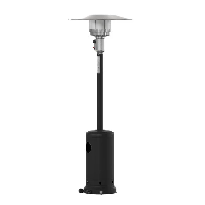 Merrick Lane Stainless Steel 7.5' Tall 40,000 BTU Outdoor Propane Patio Heater With Wheels 16 Merrick Lane Stainless Steel 7.5' Tall 40,000 BTU Outdoor Propane Patio Heater With Wheels - Image 16