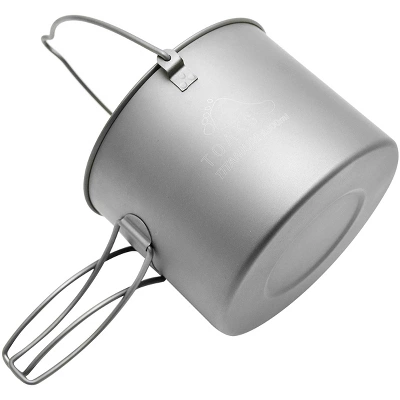 TOAKS Titanium 1300ml Outdoor Camping Cook Pot With Bail Handle POT-1300-BH 3 TOAKS Titanium 1300ml Outdoor Camping Cook Pot With Bail Handle POT-1300-BH - Image 3