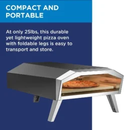 Westinghouse Gas-Powered Artisan Outdoor Pizza Oven - Stainless Steel Portable Pizza Ovens 7 Westinghouse Gas-Powered Artisan Outdoor Pizza Oven - Stainless Steel Portable Pizza Ovens -Garden & Outdoors GUEST 0fe8504e a9e0 4637 a46c 55db57a8f26e