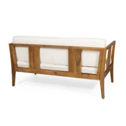 Nicholson Outdoor 4 Seater Acacia Wood Chat Set - Teak/Beige - Christopher Knight Home 17 Nicholson Outdoor 4 Seater Acacia Wood Chat Set - Teak/Beige - Christopher Knight Home -Garden & Outdoors GUEST 17ac089c 56a3 45b0 a30a d94ae1e6914a