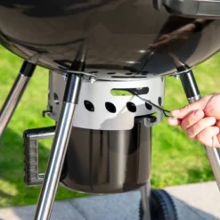 Captiva Designs E02GR013 22" Kettle Charcoal Grill With Pizza Ring And Pizza Stone - Black 9 Captiva Designs E02GR013 22" Kettle Charcoal Grill With Pizza Ring And Pizza Stone - Black -Garden & Outdoors GUEST 17bd5d38 383e 4899 90bd 9af0387b2bd7