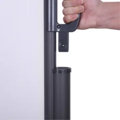 118" X 63" Retractable Outdoor Patio Balcony Deck Side Awning White - Captiva Designs -Garden & Outdoors GUEST 180a8b57 01b5 4130 8b27 29157a458c76