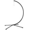 HearthSong Powder-Coated Steel Crescent Stand For Hanging Chairs And Play Spaces