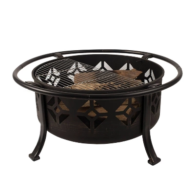 Pleasant Hearth Sunderland Deep Bowl Fire Pit 5 Pleasant Hearth Sunderland Deep Bowl Fire Pit - Image 5
