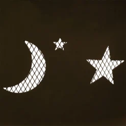 Sunnydaze Decor Sunnydaze Outdoor Camping Or Backyard Steel Round Cosmic Fire Pit With Spark Screen And Log Poker - 41.5" - Black -Garden & Outdoors GUEST 1affbbd0 c465 49c9 80e1 cea68dc15d16