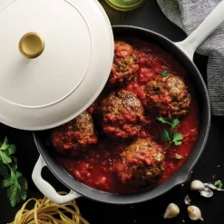 Tramontina 12” Enameled Cast Iron Skillet -Garden & Outdoors GUEST 1c335ff8 801d 4928 89bc d03497f789aa