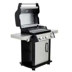 Weber Spirit SP-335 Stainless Steel 3 Burner 32000 BTUs Lidded Liquid Propane Gas Grill With 529 Sq In Cooking Area, Side Burner, And Sear Station -Garden & Outdoors GUEST 1dd2862d 2763 4c43 90b4 75861155faac