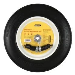 Marathon Tire 10.3" Universal Fit Wheelbarrow Flat Free Tire And Wheel Assembly -Garden & Outdoors GUEST 1ee6511f ea4b 4178 8b8b e210330fca52