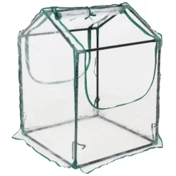 Sunnydaze Decor Sunnydaze Mini Greenhouse With 2 Zippered Side Doors - Clear 17 Sunnydaze Decor Sunnydaze Mini Greenhouse With 2 Zippered Side Doors - Clear -Garden & Outdoors GUEST 1fc8dbd4 3d04 4686 b6bd 35a66449e2f3