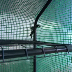 Outsunny Walk-in Greenhouse For Outdoors With Roll-up Zipper Door, 18 Shelves, PE Cover, Heavy Duty Humidity Seal, 95.25" X 70.75" X 82.75" 8 Outsunny Walk-in Greenhouse For Outdoors With Roll-up Zipper Door, 18 Shelves, PE Cover, Heavy Duty Humidity Seal, 95.25" X 70.75" X 82.75" -Garden & Outdoors GUEST 210a35b0 1f33 4e49 810d 30ad22bc9ce1