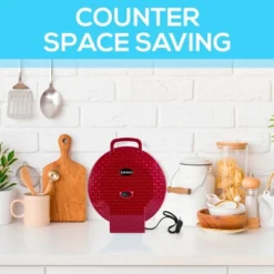 Courant 12 Inch Red Electronic Pizza Maker, Griddle And Oven With Food Board Included 9 Courant 12 Inch Red Electronic Pizza Maker, Griddle And Oven With Food Board Included -Garden & Outdoors GUEST 238704c5 fdc4 4b2f ba60 342f8d3b6213