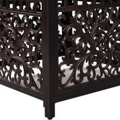 42" Square Aluminum Outdoor Propane Traditional Fire Table With Propane Tank & Table Covers - Oakland Living -Garden & Outdoors GUEST 23e0665a ad6a 40b8 a43a 37aa9d091f35