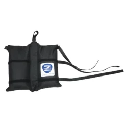 Z-Shade 10 X 10 Foot Horizon Instant Outdoor Canopy Camping Patio Shelter, Blue & Instant Outdoor Canopy Shelter Wrap Around Leg Weight Bags, Set Of 4