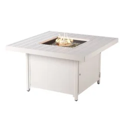 42" Square 55000 BTUs Propane Glass Fire Pit Table Set With 2 Covers - Gray - Oakland Living 19 42" Square 55000 BTUs Propane Glass Fire Pit Table Set With 2 Covers - Gray - Oakland Living -Garden & Outdoors GUEST 25f7c46e 30ee 4908 8691 2e53f05a9d45