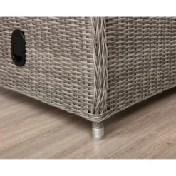 Monaco Outdoor 2 Seat Reclining Bench - Gray - Alaterre Furniture -Garden & Outdoors GUEST 275b4dac 6fda 4c7d 9939 07259203b763