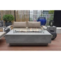 Granville 60" Outdoor Fire Pit Propane Table Backyard Patio Heater - Elementi -Garden & Outdoors GUEST 27c9f60b f9b4 4116 9f46 bf9fa14f4b64