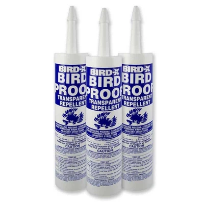 Bird-X 12pc Bird-Proof Bird Repellent Gel 1 Bird-X 12pc Bird-Proof Bird Repellent Gel