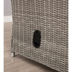 Monaco Outdoor 2 Seat Reclining Bench - Gray - Alaterre Furniture -Garden & Outdoors GUEST 299864f0 0696 4ce0 a16c e94826f7efde