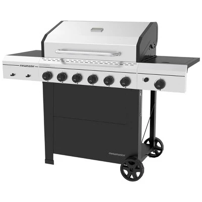 Megamaster 6-Burner Gas Grill With Stainless Steel Tong 720-0983CTG 2 Megamaster 6-Burner Gas Grill With Stainless Steel Tong 720-0983CTG - Image 2