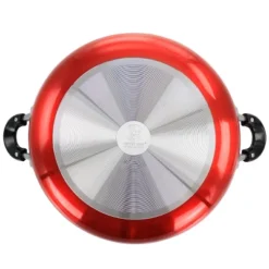 Better Chef Red Aluminum Deep Fryer Pan With Glass Lid -Garden & Outdoors GUEST 2a6b0a50 ef2c 4a3a 9aa1 3d57578bf8c6