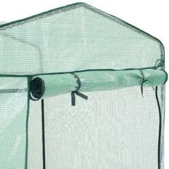 Sunnydaze Decor Sunnydaze Outdoor Portable Growing Rack Petite Deluxe Mini Walk-In Greenhouse With Roll-Up Door - 1 Shelf - Green 12 Sunnydaze Decor Sunnydaze Outdoor Portable Growing Rack Petite Deluxe Mini Walk-In Greenhouse With Roll-Up Door - 1 Shelf - Green -Garden & Outdoors GUEST 2e450bb6 ffe6 4fca 9ef5 493c3f226c53