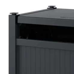 Suncast Hideaway 100' Capacity Resin Garden Hose Reel For 5/8" Hoses With Stay-Up Lid & Crank Handle For Hassle-free Outdoor Storage, Cyberspace 6 Suncast Hideaway 100' Capacity Resin Garden Hose Reel For 5/8" Hoses With Stay-Up Lid & Crank Handle For Hassle-free Outdoor Storage, Cyberspace -Garden & Outdoors GUEST 305f7bc7 ac00 452c 897a f34db6a6ef37