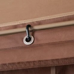 10' X 12' Outdoor Garden Gazebo With Skirts Tent Canopy Beige - Captiva Designs -Garden & Outdoors GUEST 33c15149 2ef5 4c7c 92dc 2caaa276047f