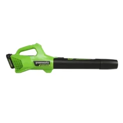 24V 2Ah Power All String Trimmer And Blower Combo With USB Battery And Slow Charger - Greenworks