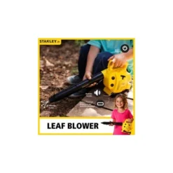 STANLEY Jr. RP007-SY Battery Powered Leaf Blower Toy With 3 Batteries (AA) -Garden & Outdoors GUEST 349d483f 1ef9 4c4e 8836 0251b0598d23