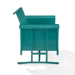 Bates Outdoor Loveseat Glider - Turquoise Gloss - Crosley -Garden & Outdoors GUEST 36ec3c4d 1392 4f34 857d 676e3f628e49