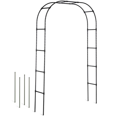 Gardener's Supply Company Titan Arch Arbor Garden Trellis | Sturdy Tall Garden Arch Plant Support For Climbing Plants, Vines And Flowers | Elegant 1 Gardener's Supply Company Titan Arch Arbor Garden Trellis | Sturdy Tall Garden Arch Plant Support For Climbing Plants, Vines And Flowers | Elegant