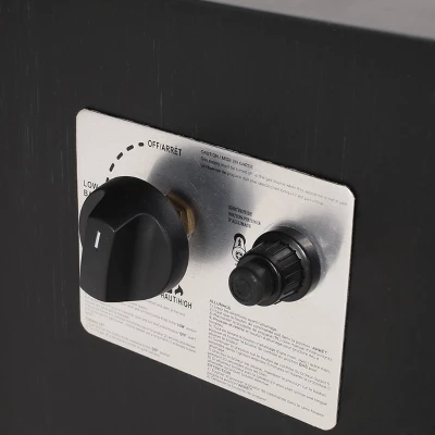 Vernon Outdoor Rectangular Fire Pit With Tank Holder - Dark Gray - Christopher Knight Home 12 Vernon Outdoor Rectangular Fire Pit With Tank Holder - Dark Gray - Christopher Knight Home - Image 12