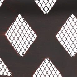 Sunnydaze Decor Sunnydaze Outdoor Camping Or Backyard Crossweave Cut Out Fire Pit With Spark Screen, Log Poker, And Metal Wood Grate - Bronze -Garden & Outdoors GUEST 40857b4e 9142 405f 8df0 129a5725c20a