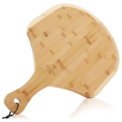Pie Supply Bamboo Pizza Peel For Baking And Serving, Wood Paddle Cutting Board With Handle And Hanging Strap -Garden & Outdoors GUEST 40bdfe26 0dd4 4d4a 9f7e 98fb1bccf17a