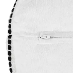 Northlight 18" White And Black Striped Outdoor Woven Pouf Ottoman 9 Northlight 18" White And Black Striped Outdoor Woven Pouf Ottoman -Garden & Outdoors GUEST 423415c5 0c45 4be1 a766 d46b730c0c36